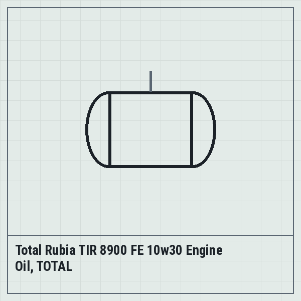 Total Rubia TIR 8900 FE 10w30 Engine Oil, TOTAL