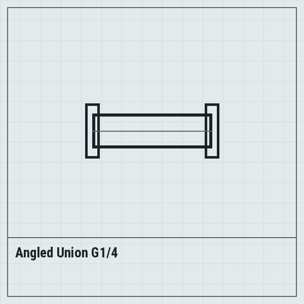 Angled Union G1/4