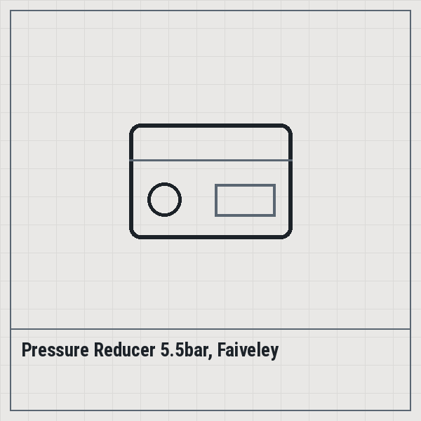 Pressure Reducer 5.5bar, Faiveley