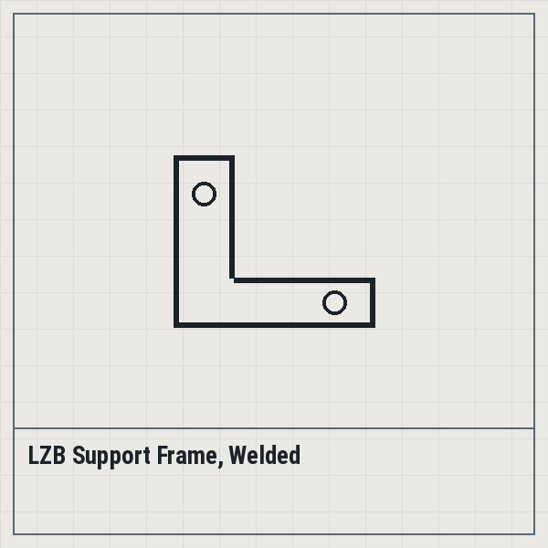 LZB Support Frame, Welded