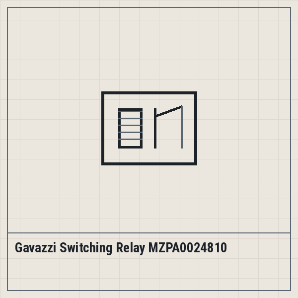 Gavazzi Switching Relay MZPA0024810