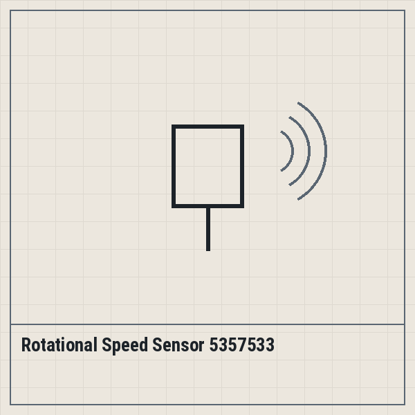Rotational Speed Sensor 5357533