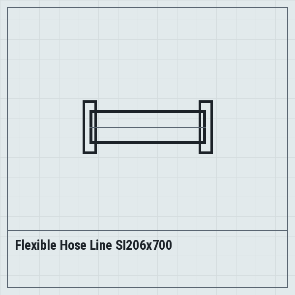 Flexible Hose Line SI206x700