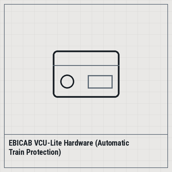 EBICAB VCU-Lite Hardware (Automatic Train Protection)