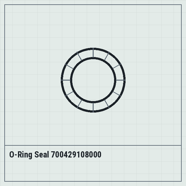 O-Ring Seal 700429108000