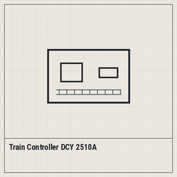 Train Controller DCY 2510A