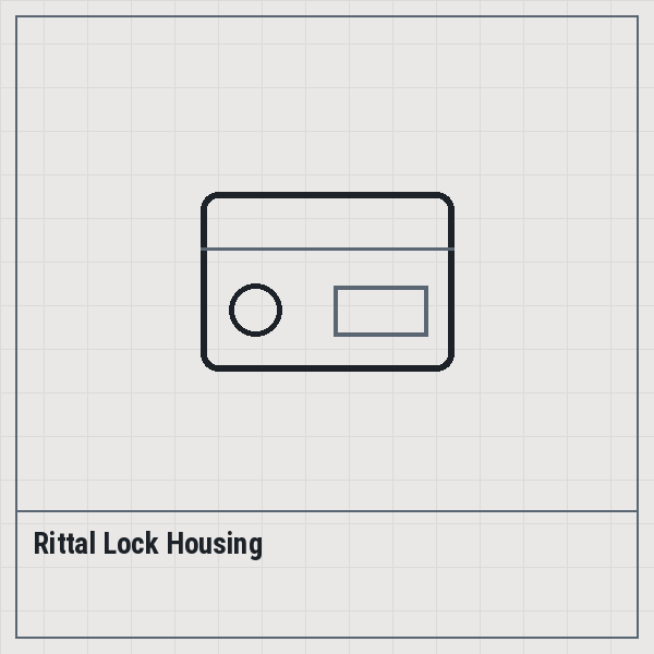 Rittal Lock Housing