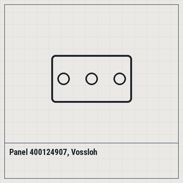 Panel 400124907, Vossloh