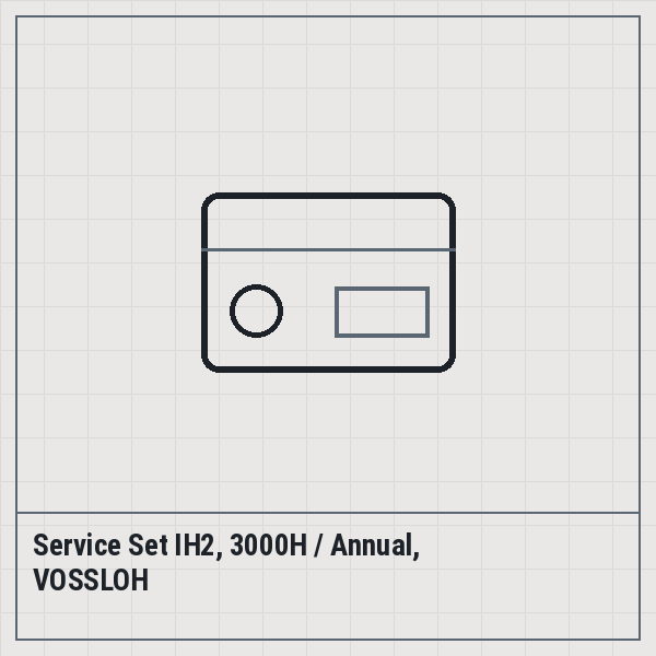 Service Set IH2, 3000H / Annual, VOSSLOH
