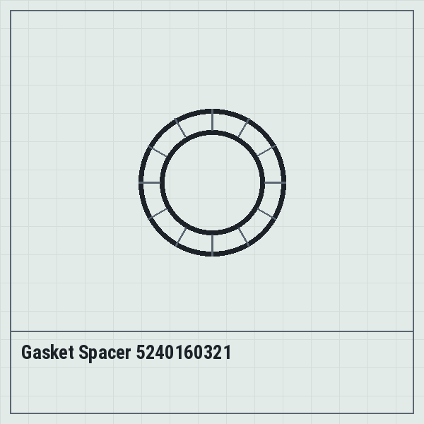 Gasket Spacer 5240160321