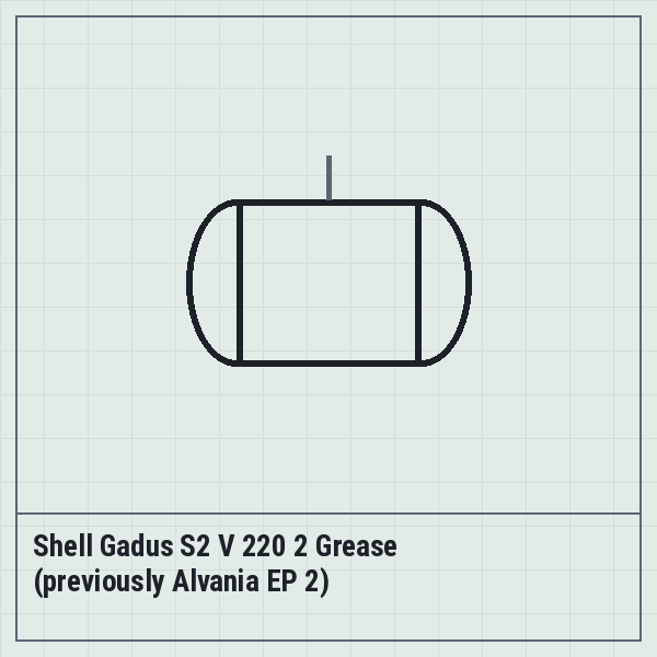 Shell Gadus S2 V 220 2 Grease (previously Alvania EP 2)