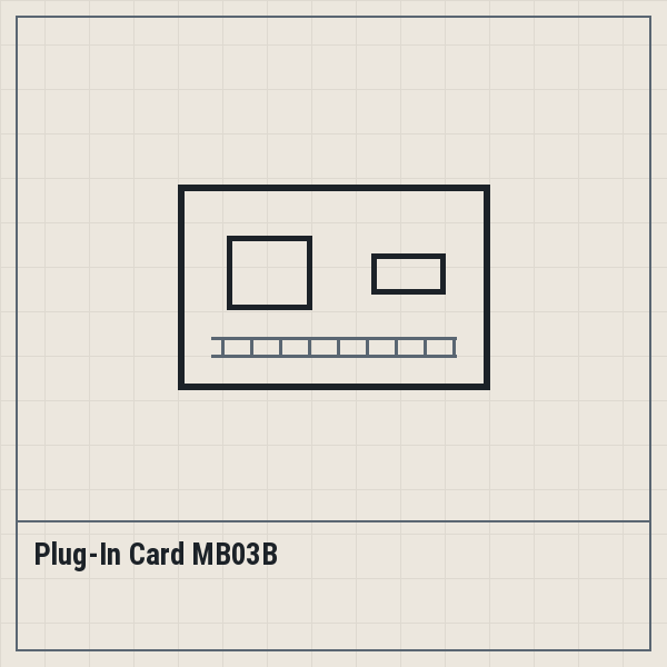 Plug-In Card MB03B