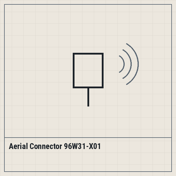 Aerial Connector 96W31-X01