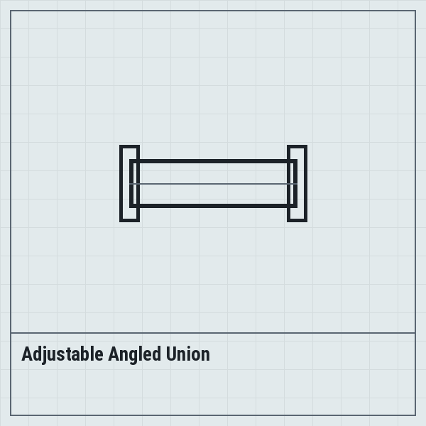 Adjustable Angled Union