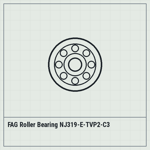 FAG Roller Bearing NJ319-E-TVP2-C3