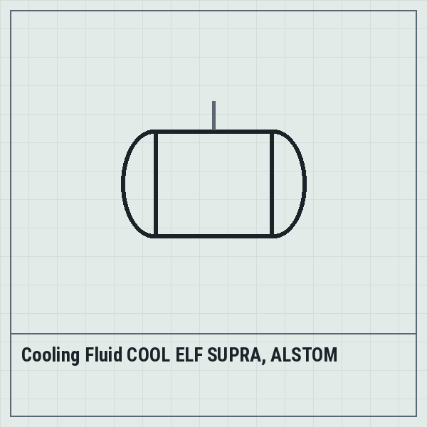Cooling Fluid COOL ELF SUPRA, ALSTOM