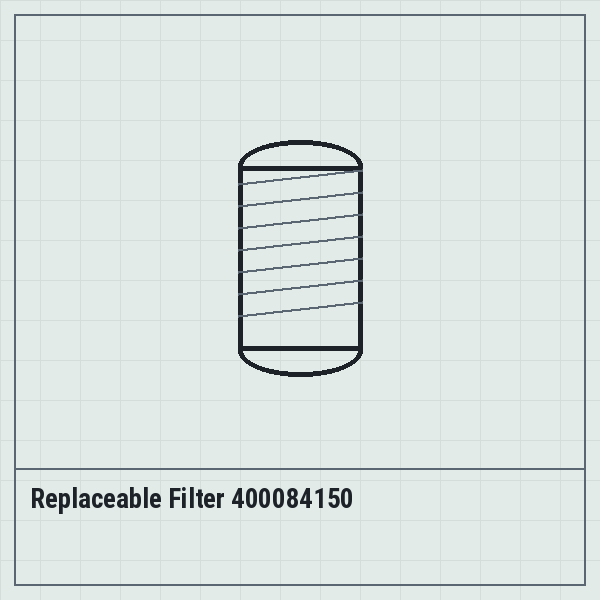 Replaceable Filter 400084150