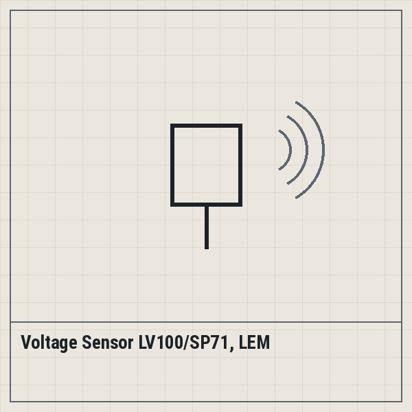 Voltage Sensor LV100/SP71, LEM