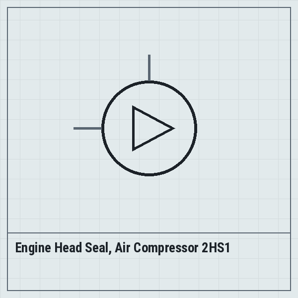 Engine Head Seal, Air Compressor 2HS1