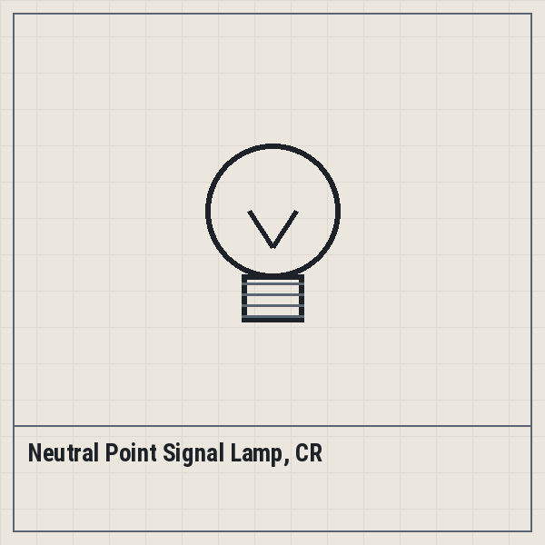 Neutral Point Signal Lamp, CR