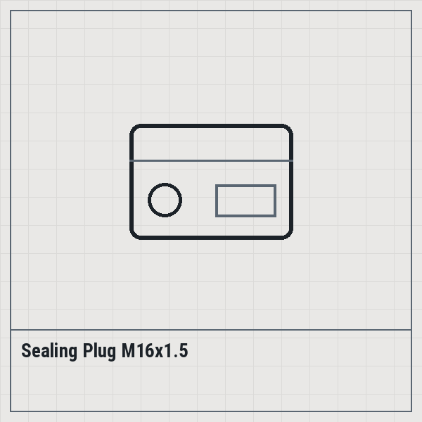 Sealing Plug M16x1.5