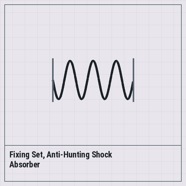 Fixing Set, Anti-Hunting Shock Absorber