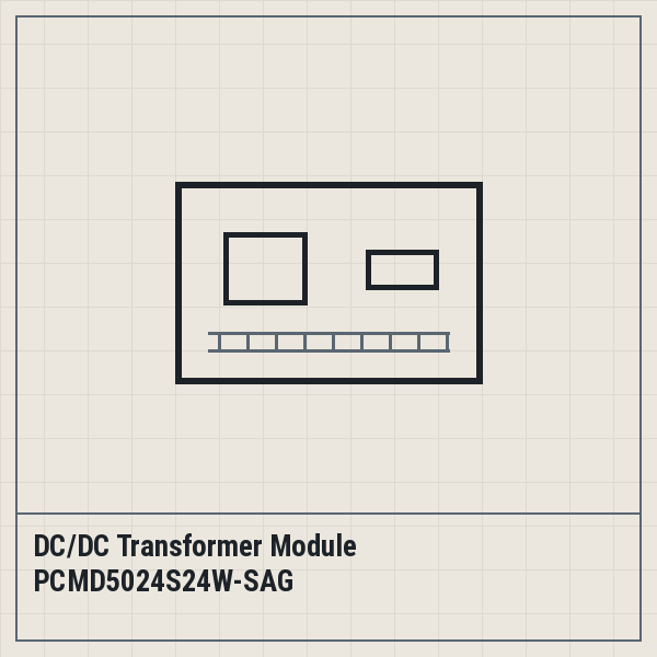 DC/DC Transformer Module PCMD5024S24W-SAG