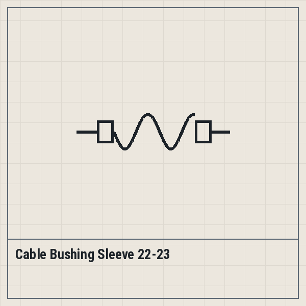 Cable Bushing Sleeve 22-23
