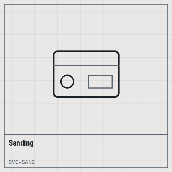 Sanding
