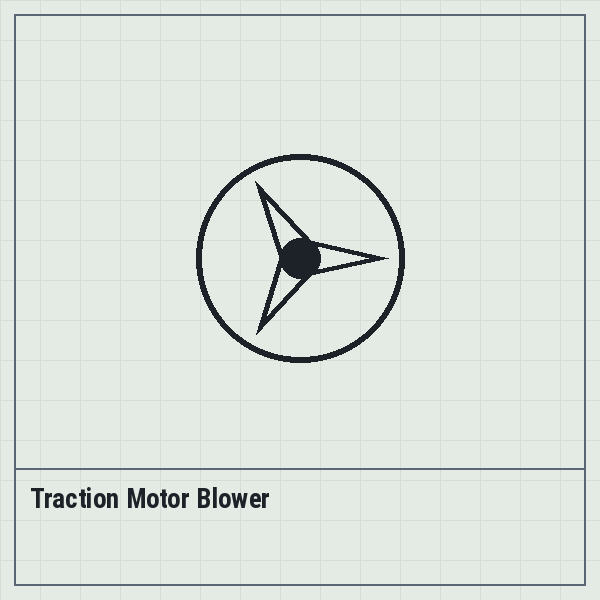 Traction Motor Blower