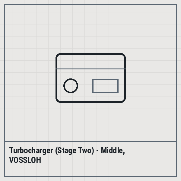 Turbocharger (Stage Two) - Middle, VOSSLOH