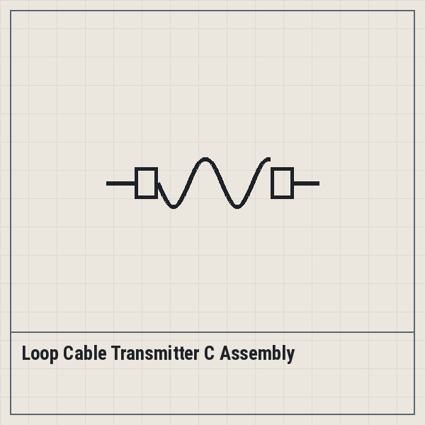 Loop Cable Transmitter C Assembly