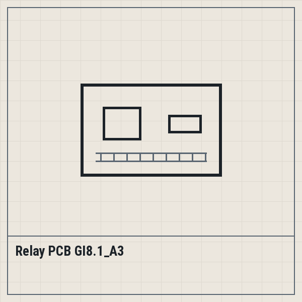 Relay PCB GI8.1_A3