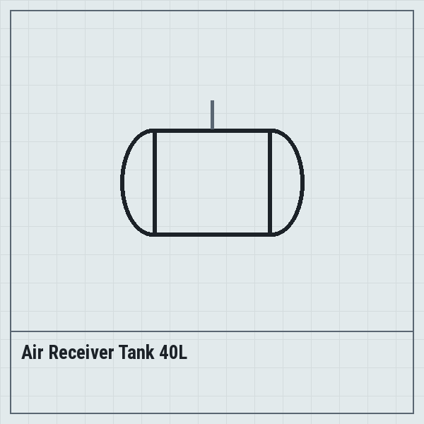 Air Receiver Tank 40L