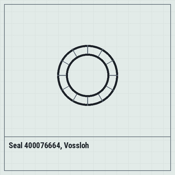 Seal 400076664, Vossloh