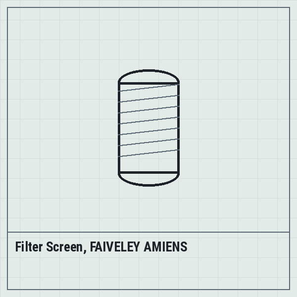 Filter Screen, FAIVELEY AMIENS