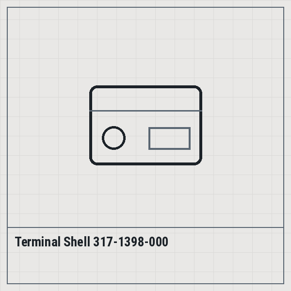 Terminal Shell 317-1398-000