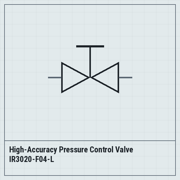 High-Accuracy Pressure Control Valve IR3020-F04-L