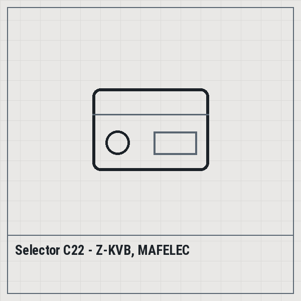 Selector C22 - Z-KVB, MAFELEC