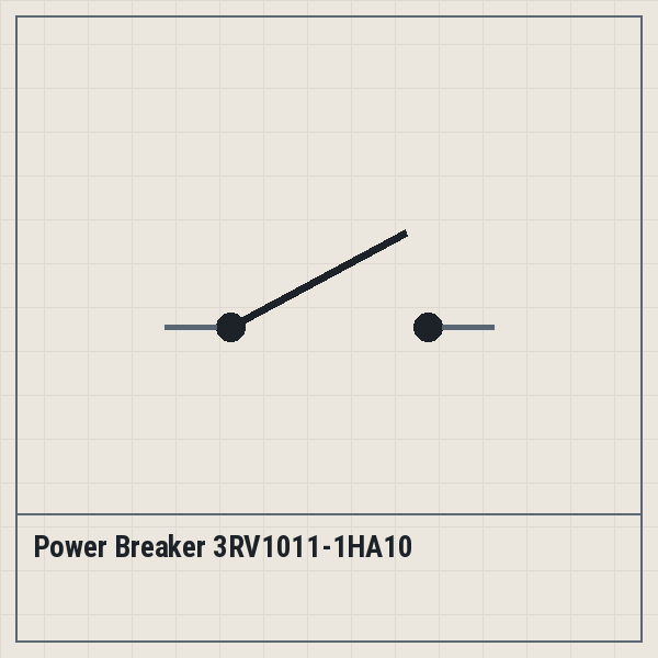 Power Breaker 3RV1011-1HA10