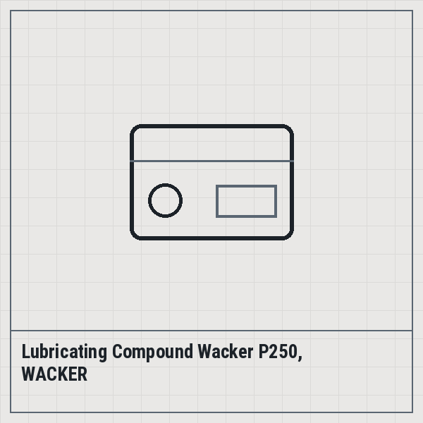 Lubricating Compound Wacker P250, WACKER