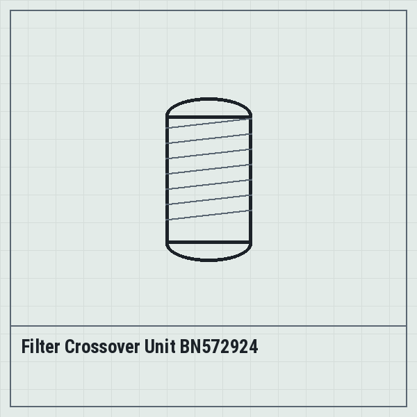 Filter Crossover Unit BN572924