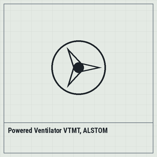 Powered Ventilator VTMT, ALSTOM