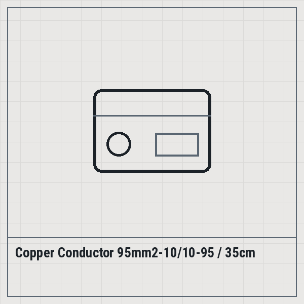 Copper Conductor 95mm2-10/10-95 / 35cm