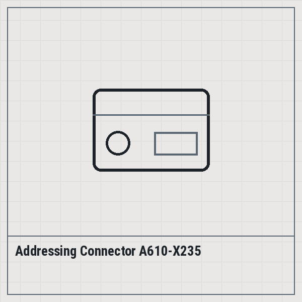 Addressing Connector A610-X235