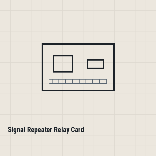 Signal Repeater Relay Card