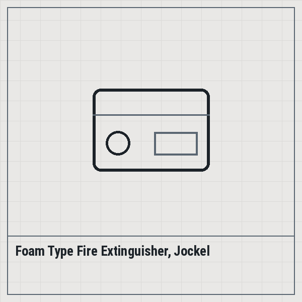 Foam Type Fire Extinguisher, Jockel