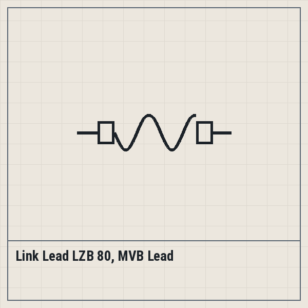 Link Lead LZB 80, MVB Lead