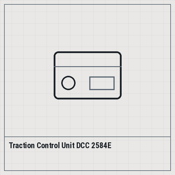 Traction Control Unit DCC 2584E