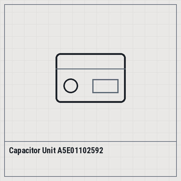 Capacitor Unit A5E01102592